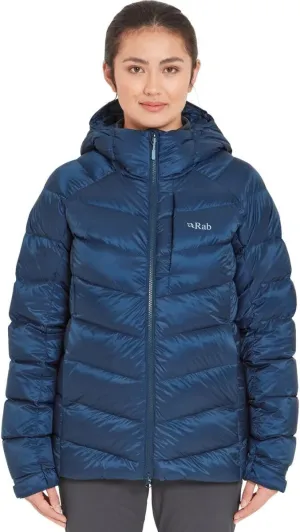 Rab Women's Glaceon Pro Jacket Lightweight Down Coat for Hiking, Climbing, & Mountaineering