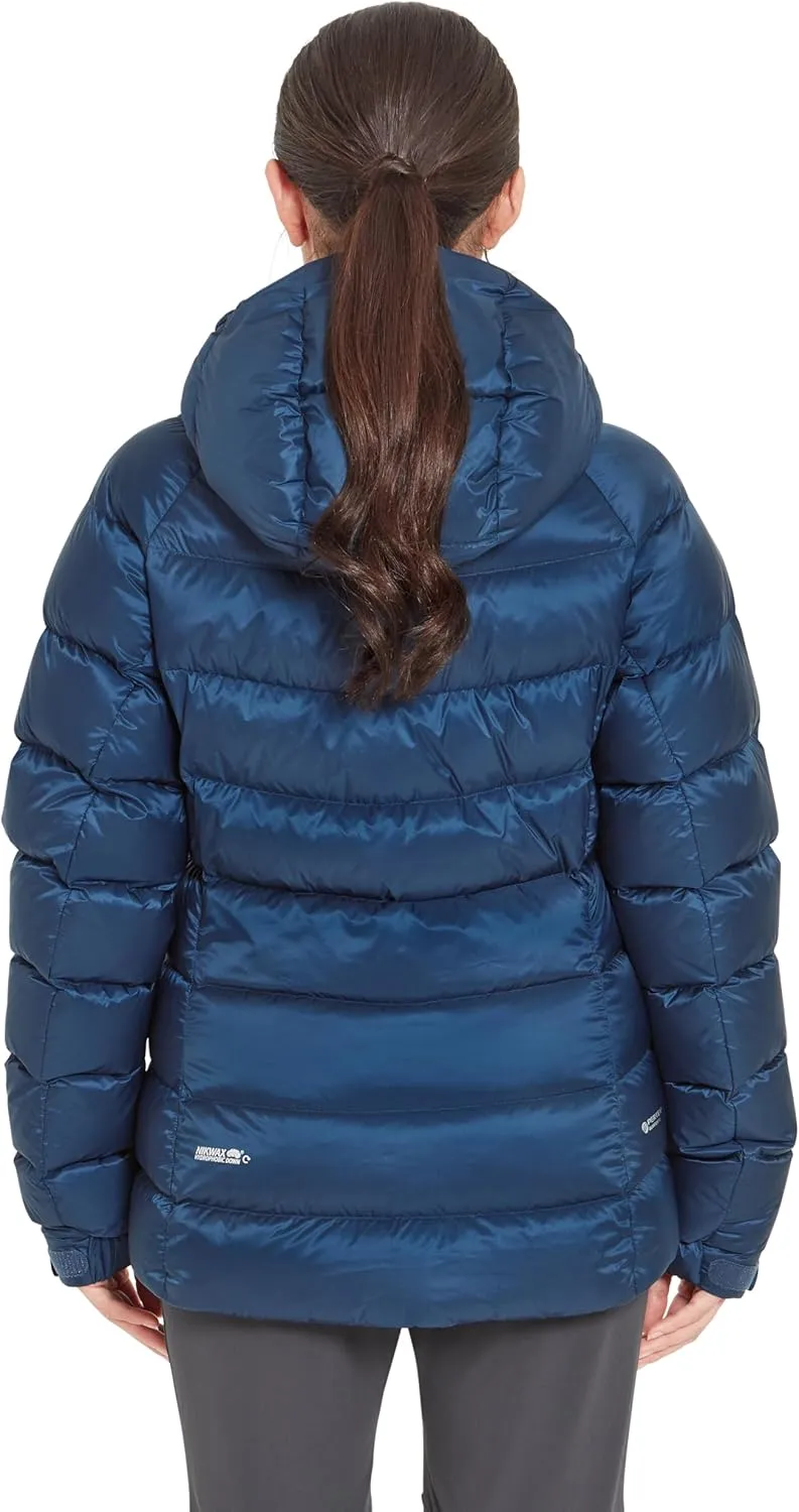 Rab Women's Glaceon Pro Jacket Lightweight Down Coat for Hiking, Climbing, & Mountaineering