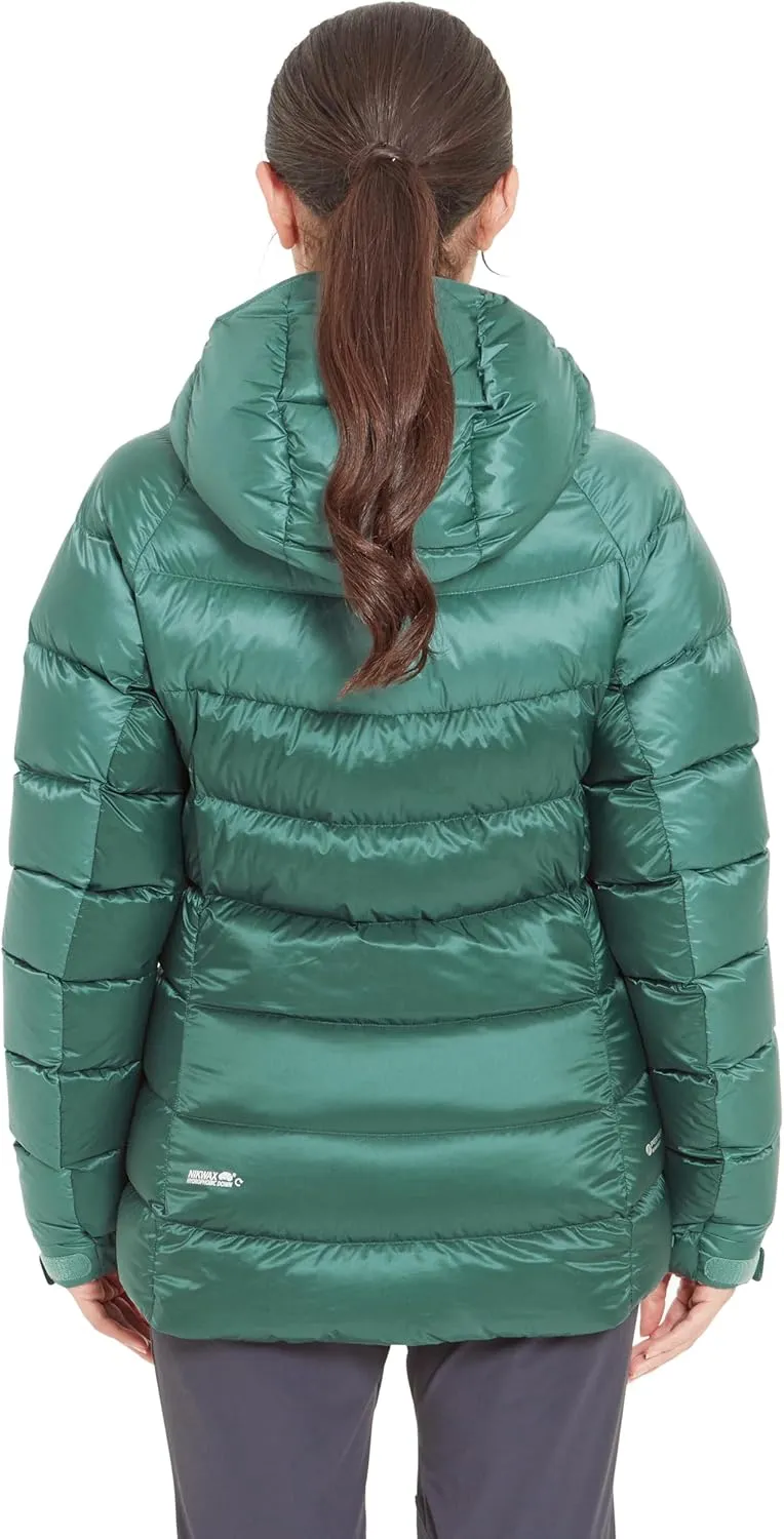 Rab Women's Glaceon Pro Jacket Lightweight Down Coat for Hiking, Climbing, & Mountaineering