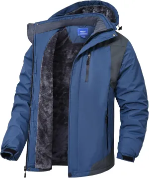 Rapoo Men's Winter Ski Snow Jacket Mountain Waterproof Windproof Rain Jacket