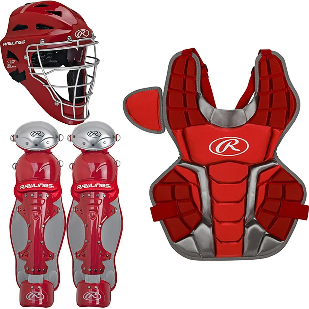 Rawlings Renegade 2.0 Adult Catcher’s Set NOCSAE Approved: RCSNA
