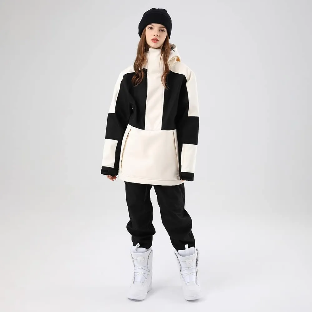 SEARIPE Women Ski Jacket and Pants Set Couples Windproof Ski Suits Mens Waterproof Two Piece Snowsuits for Winter Sports