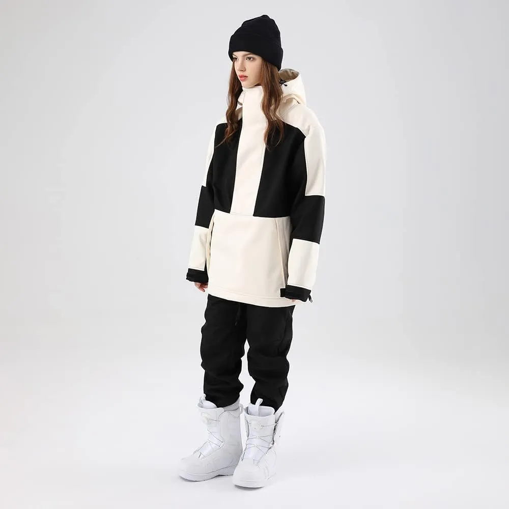SEARIPE Women Ski Jacket and Pants Set Couples Windproof Ski Suits Mens Waterproof Two Piece Snowsuits for Winter Sports