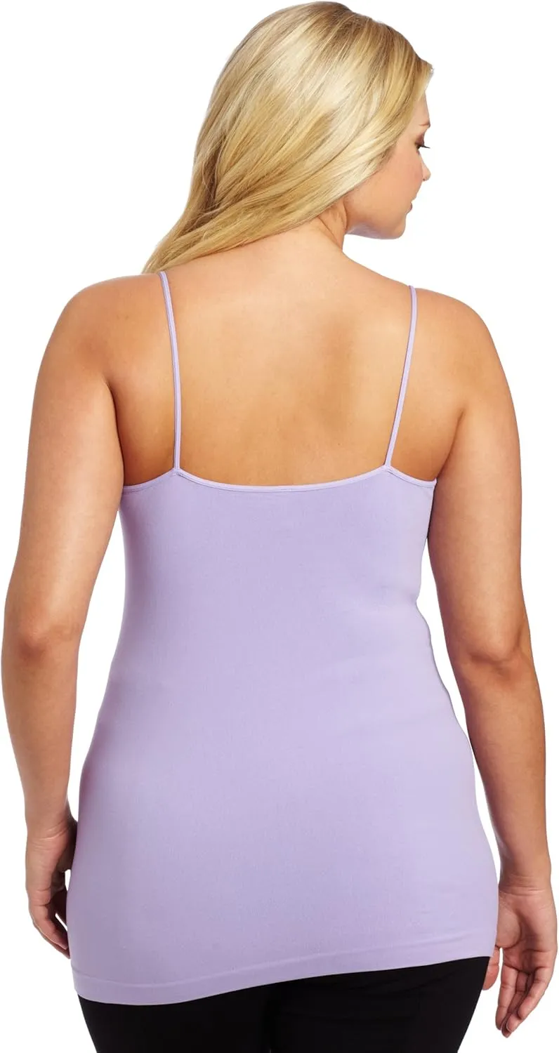 skinnytees Women's Plus Little More Skinny Cami, One Size