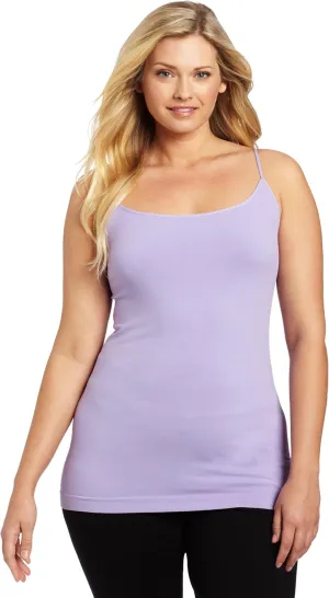skinnytees Women's Plus Little More Skinny Cami, One Size