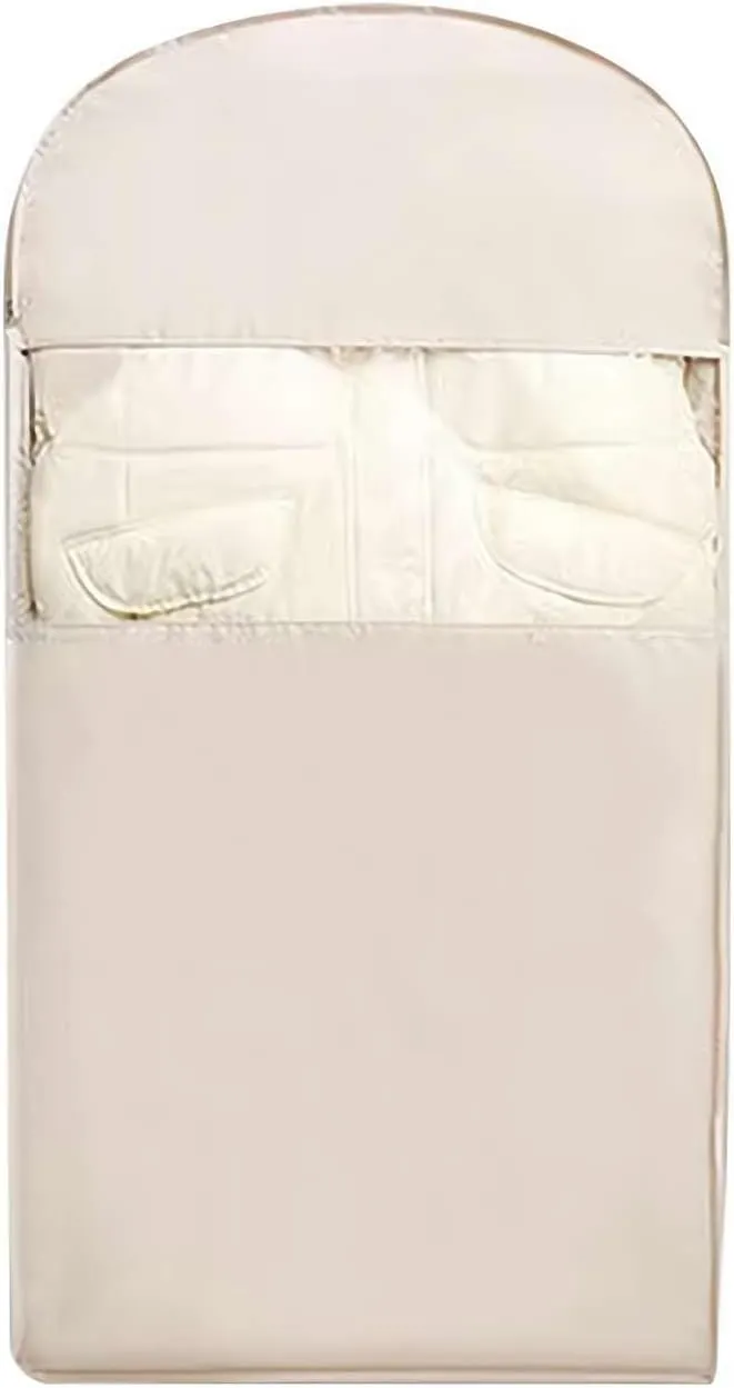 Space Saving Hanging Garment Bag with Self Compression Zipper,Dust-Proof Compression Storage Bag Thick Closet Organizer for Coats Blankets, Sweaters, Seasonal Clothes