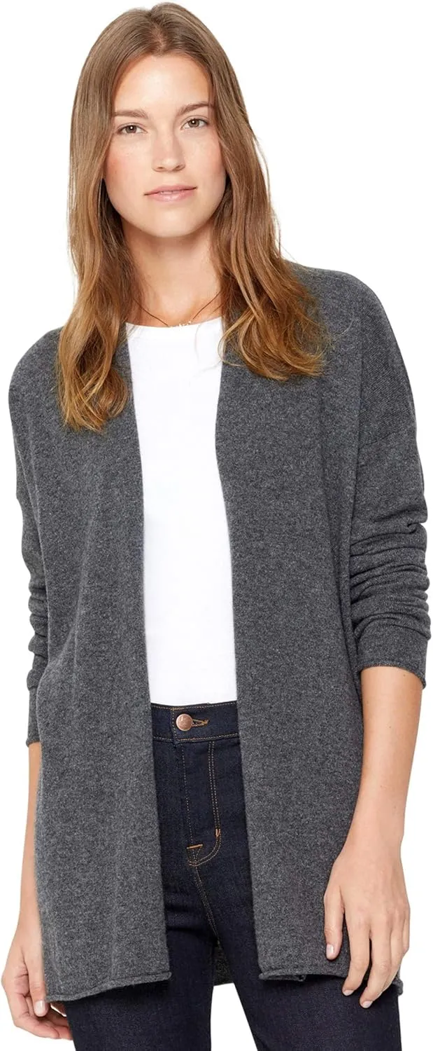 State Cashmere Lightweight Mid-Thigh Cashmere Cardigan 100% Pure Cashmere Sweater Cashmere Wraps for Women