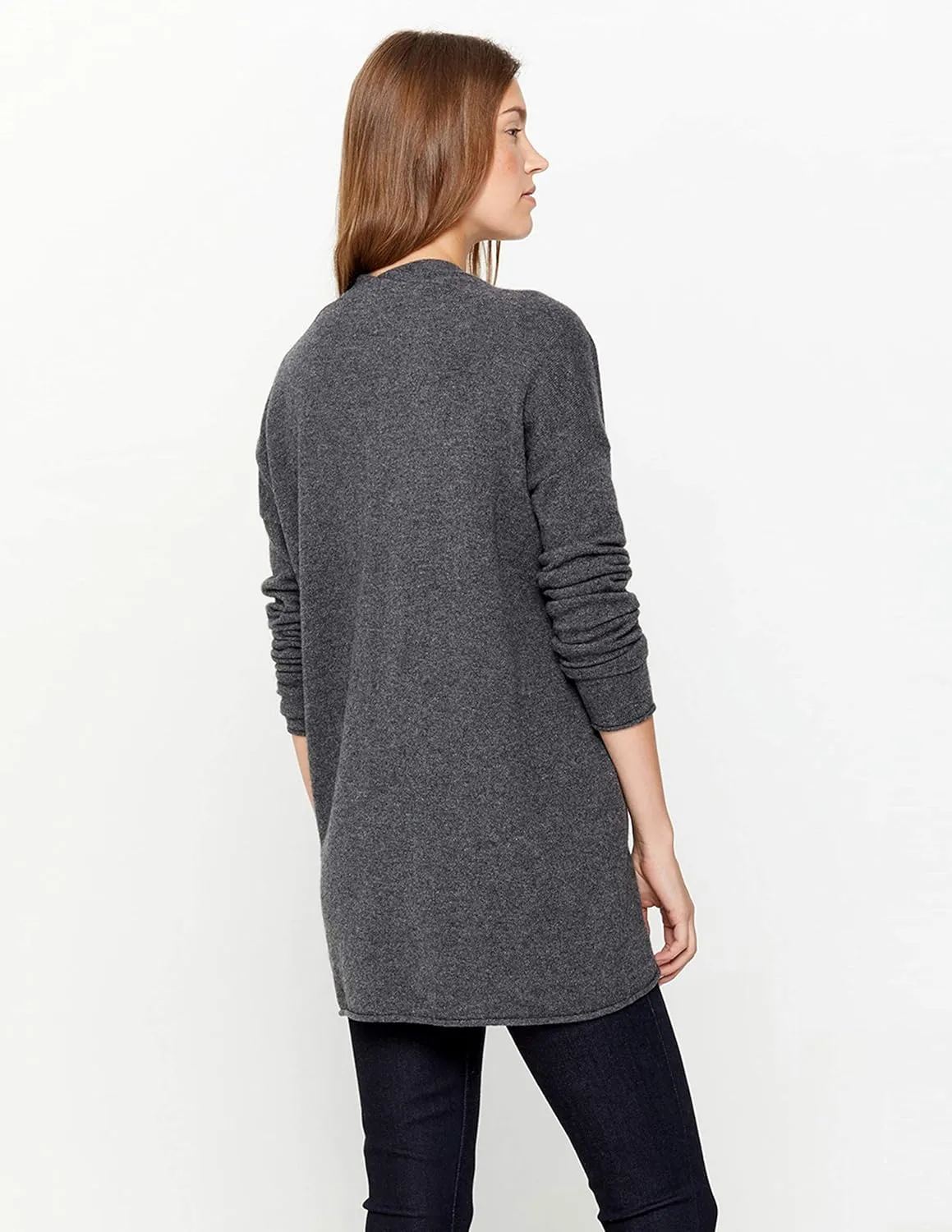 State Cashmere Lightweight Mid-Thigh Cashmere Cardigan 100% Pure Cashmere Sweater Cashmere Wraps for Women