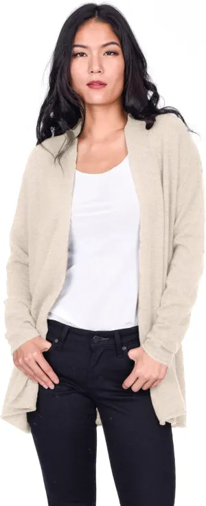 State Cashmere Lightweight Mid-Thigh Cashmere Cardigan 100% Pure Cashmere Sweater Cashmere Wraps for Women