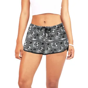 Steamboat Mickey Women's Relaxed Shorts