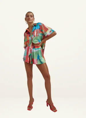 Summi Summi Relaxed Short in Royal Montage