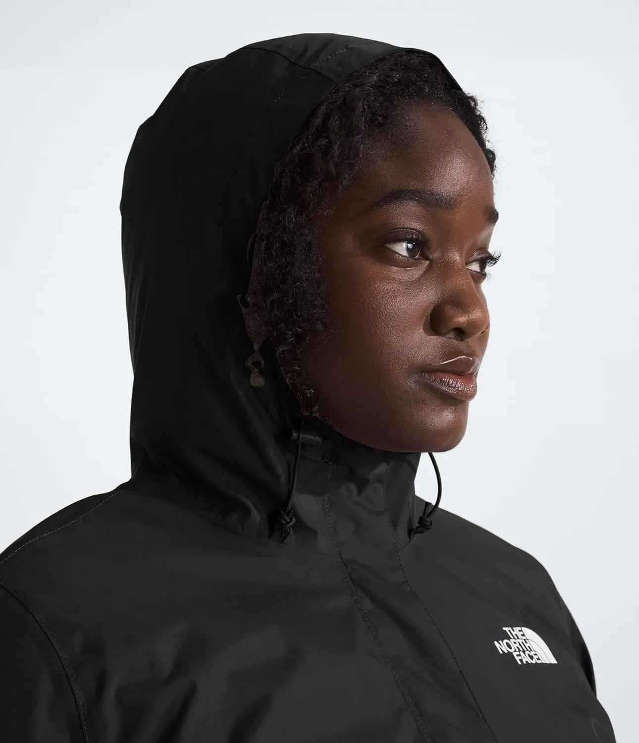 THE NORTH FACE Women's Antora Waterproof Jacket | Windproof & Water Repellent Rain Coat, Adjustable 3-Piece Hood