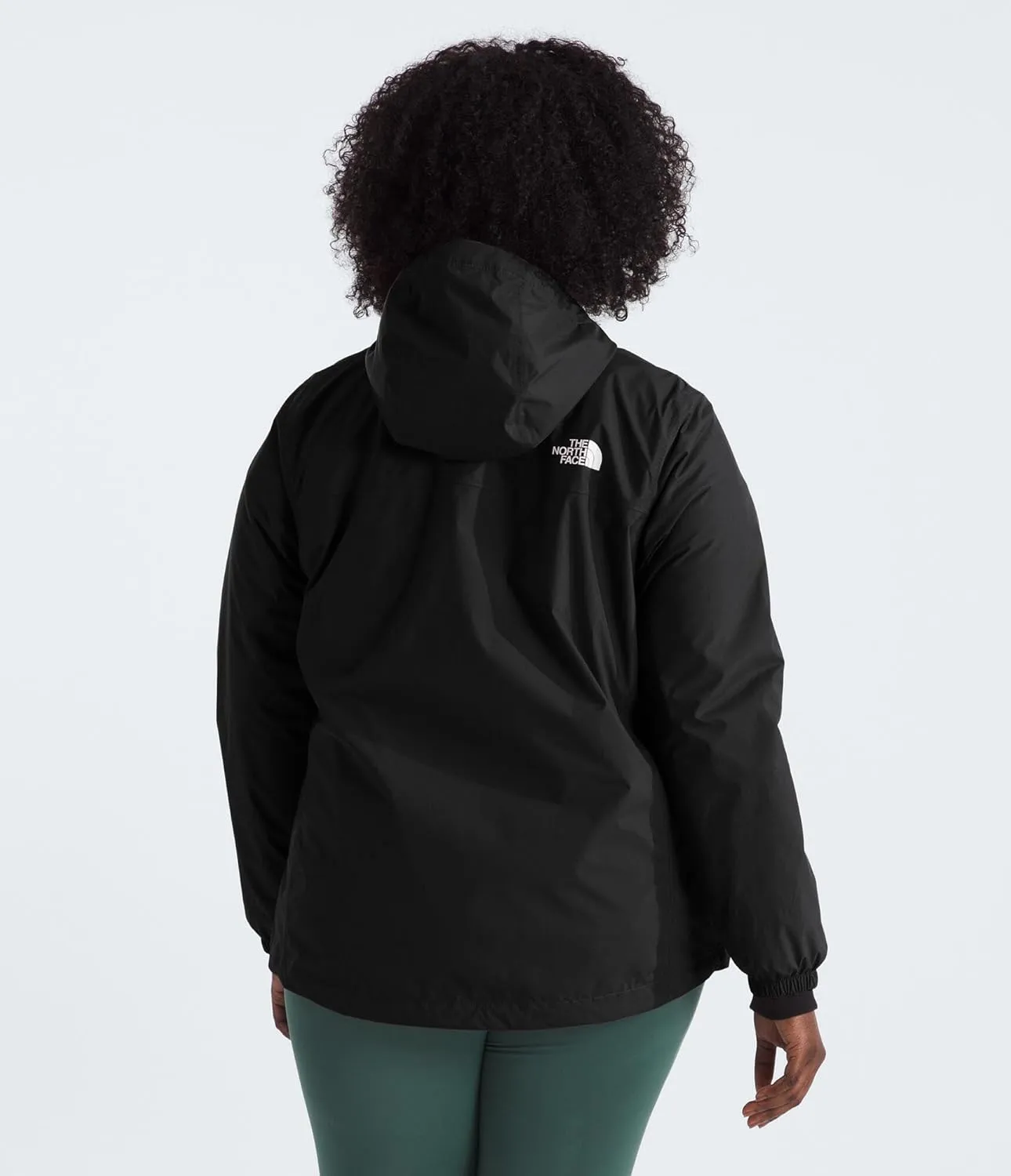 THE NORTH FACE Women's Antora Waterproof Jacket | Windproof & Water Repellent Rain Coat, Adjustable 3-Piece Hood
