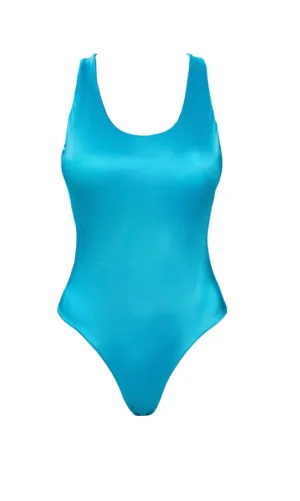 Turquoise Sunset Mirage One Piece Swimwear