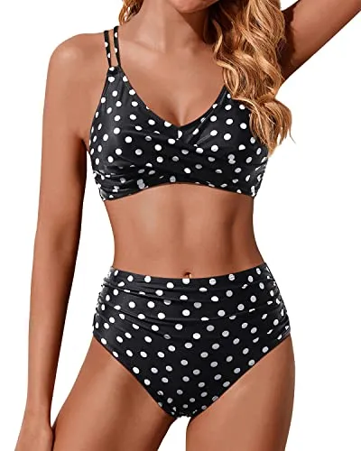 Two Piece High Waisted Bikini Sets