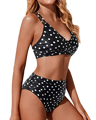 Two Piece High Waisted Bikini Sets