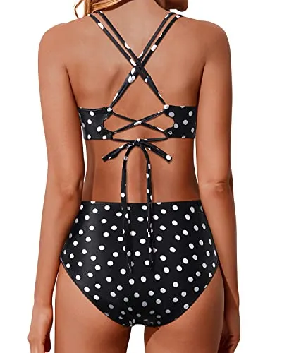Two Piece High Waisted Bikini Sets