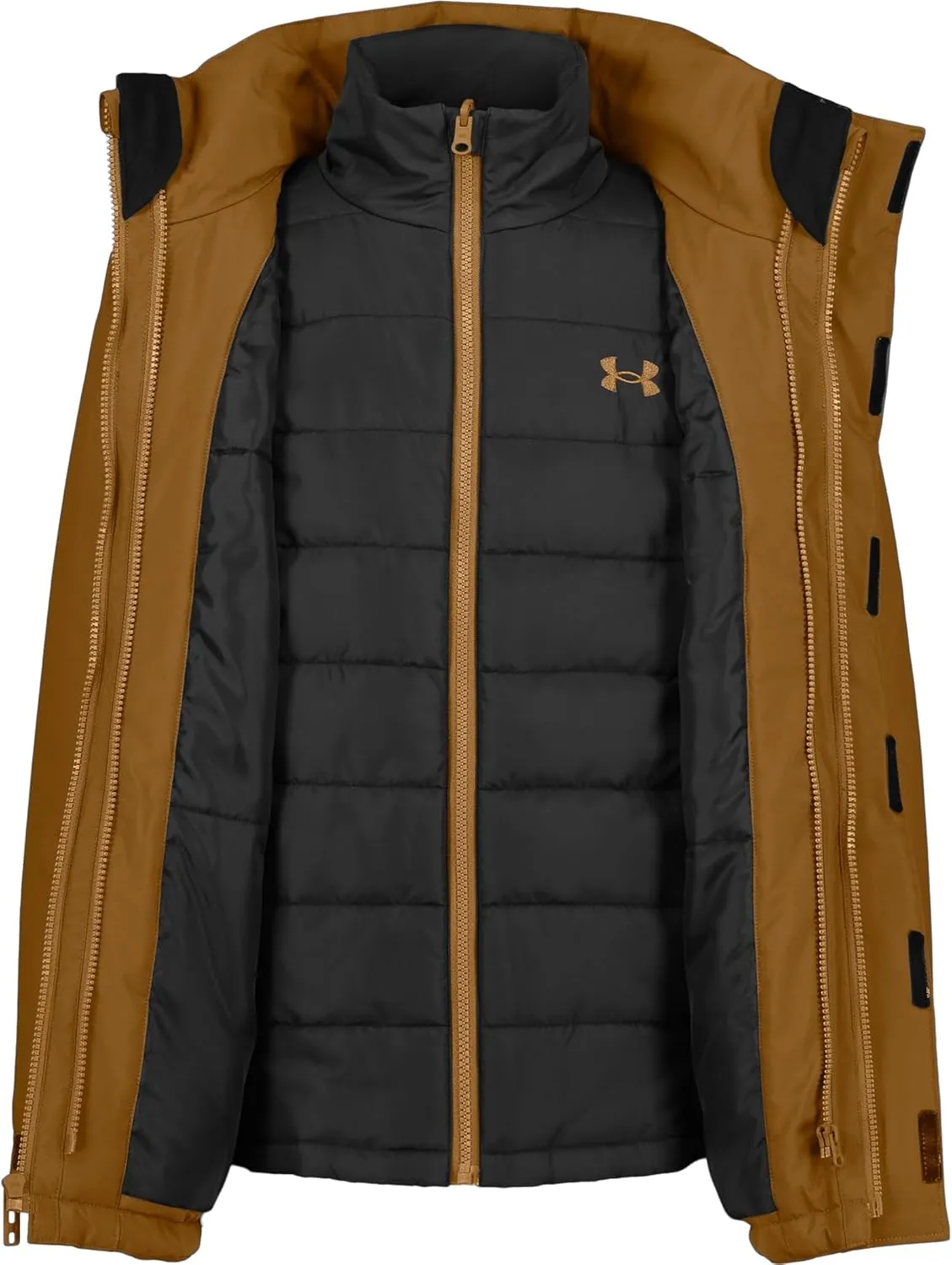 Under Armour Boys' Westward 3-in-1 Jacket, Removable Hood & Liner, Windproof & Water Repellant