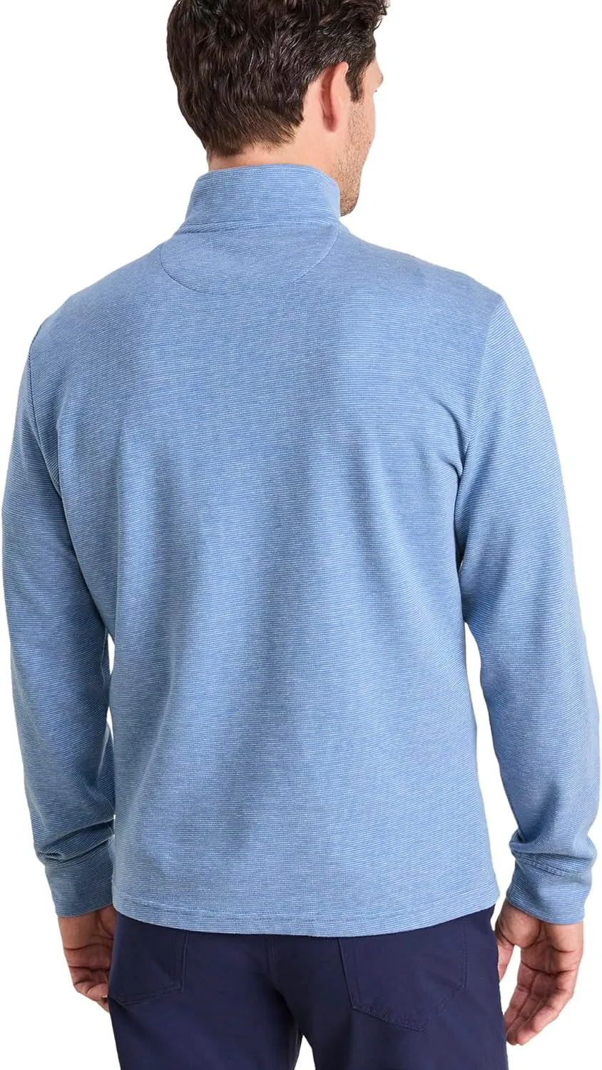 vineyard vines Men's Saltwater Quarter-Zip Pullover Sweater