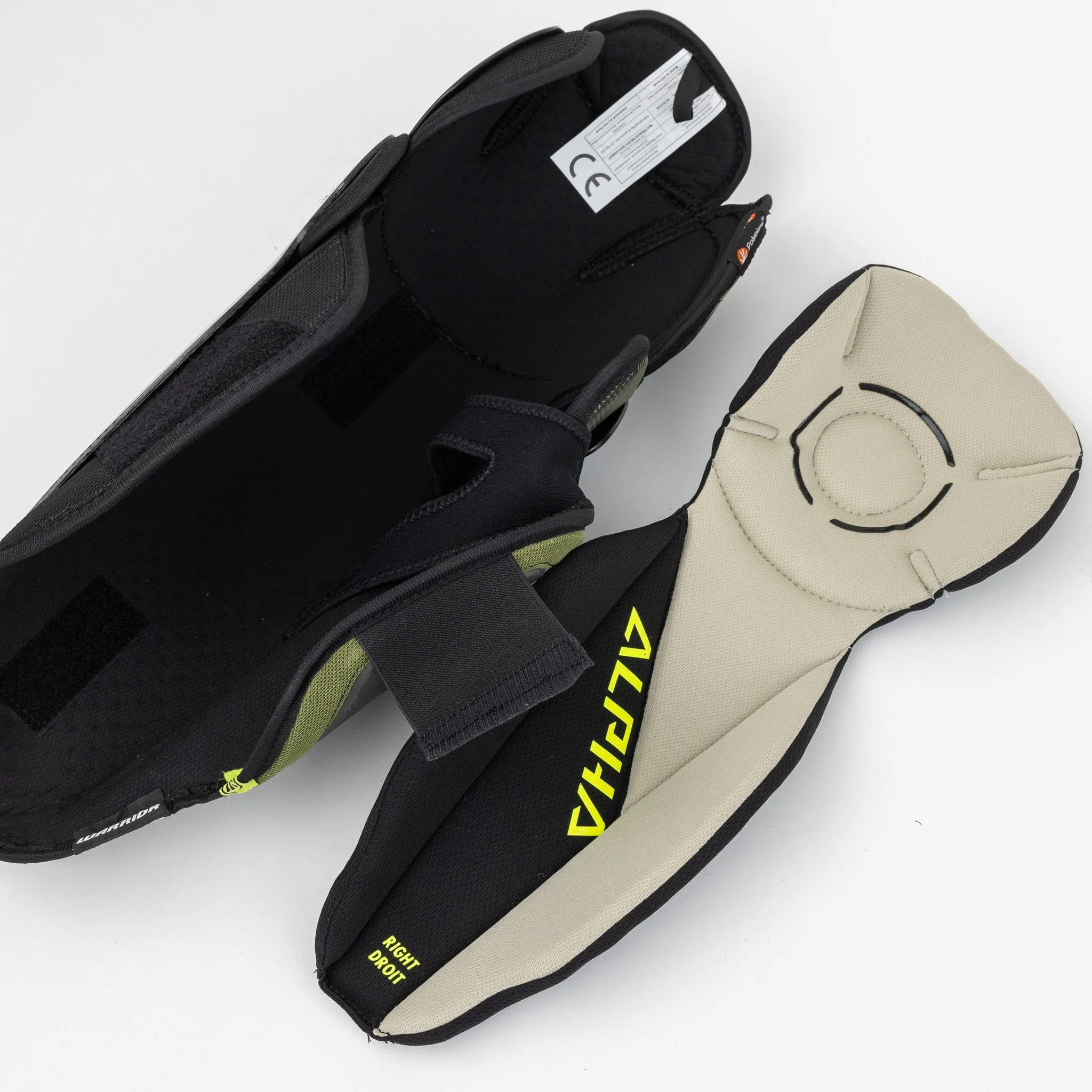 Warrior Alpha Pro Senior Hockey Shin Guards