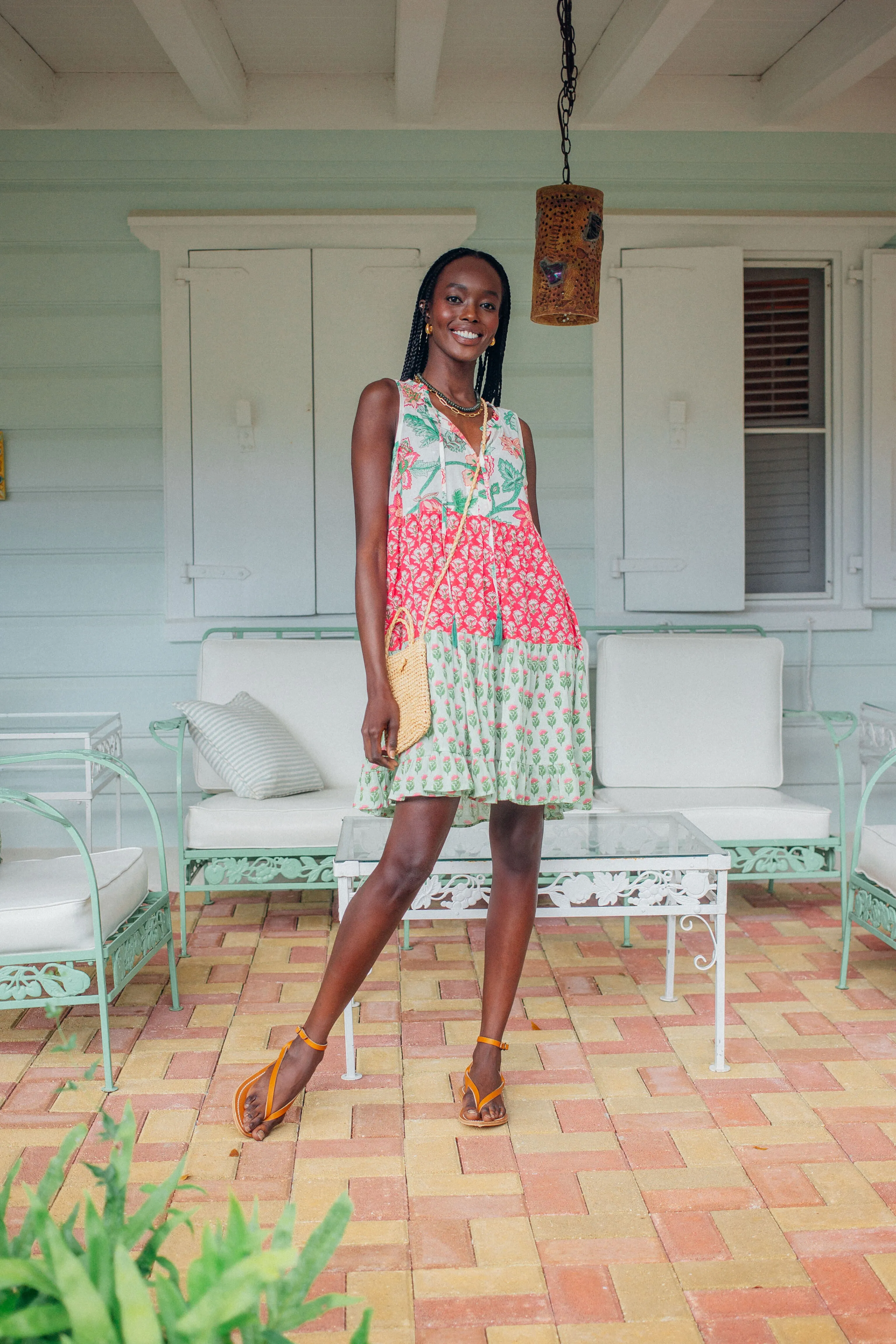 Watermelon Bloom Mini Salty Paloma Coverup