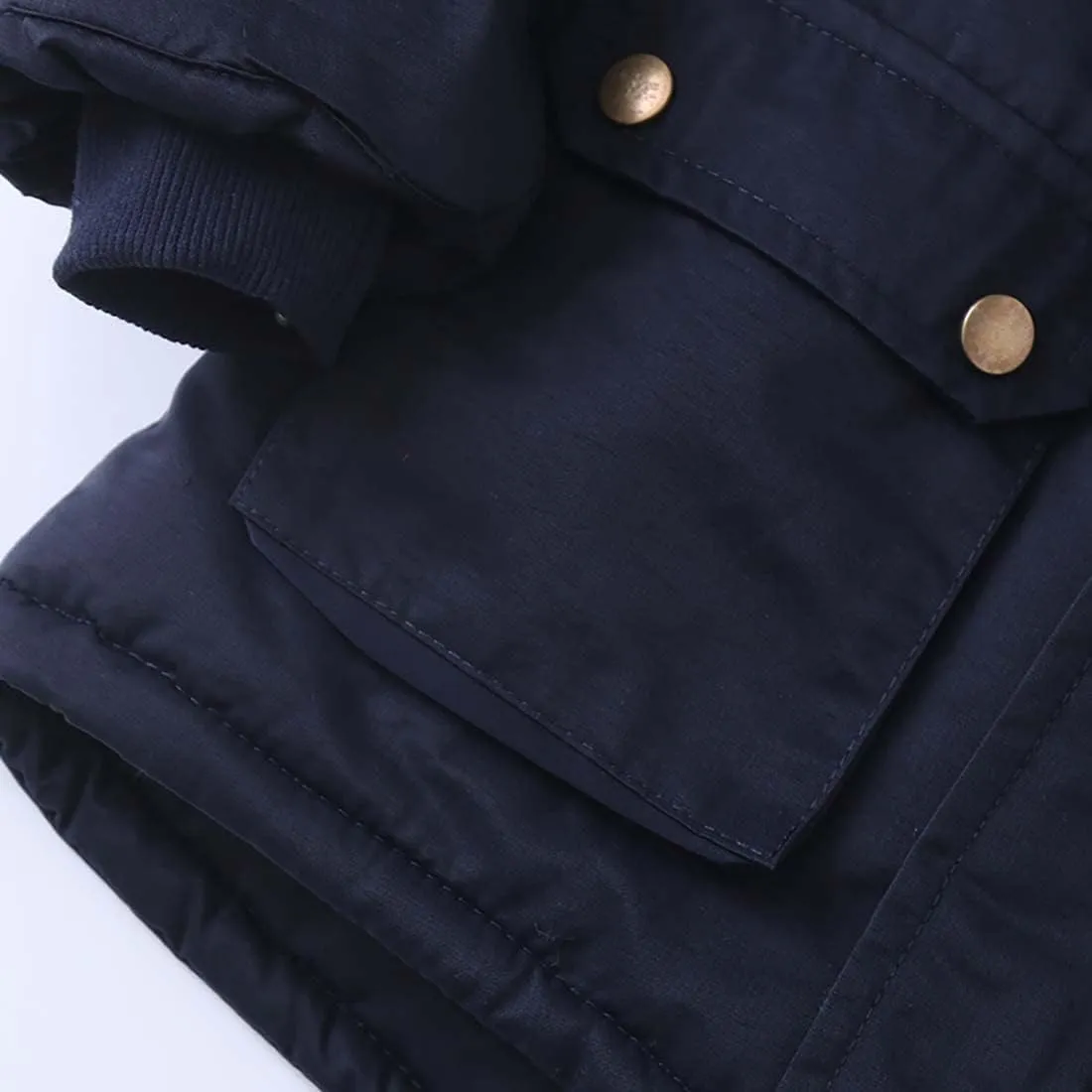WEONEDREAM Boys Girls Winter Outwear Coats, Kids Warm Outfits,Windproof Jacket for Toddler 1-8Y