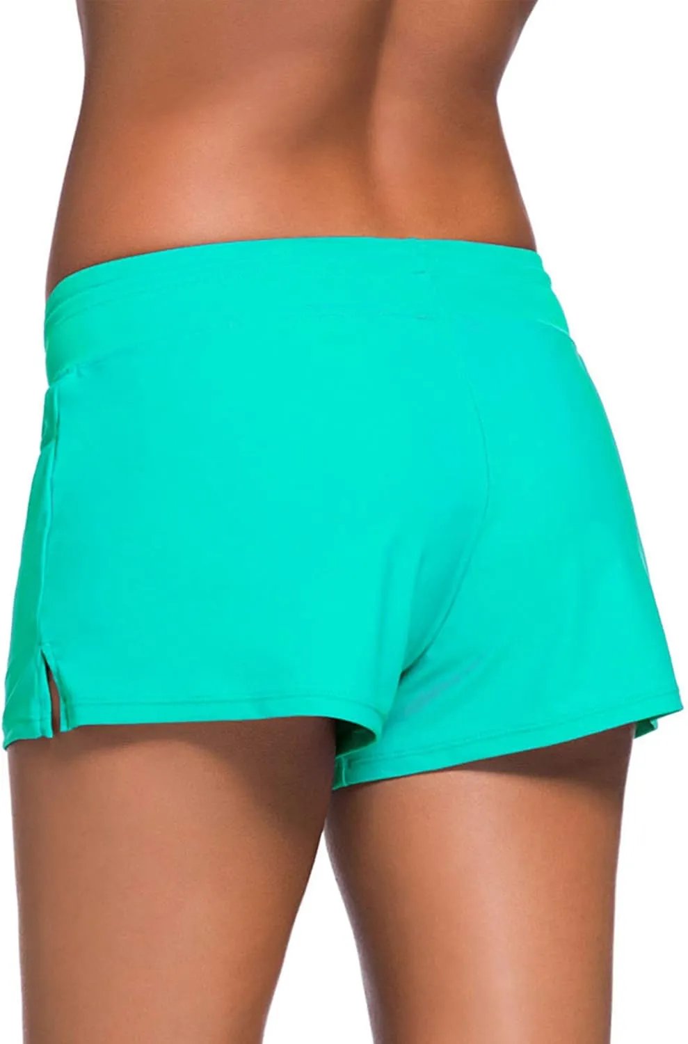 WILLBOND Women Swimsuit Shorts Tankini Swim Briefs Plus Size Bottom Boardshort Summer Swimwear Beach Trunks