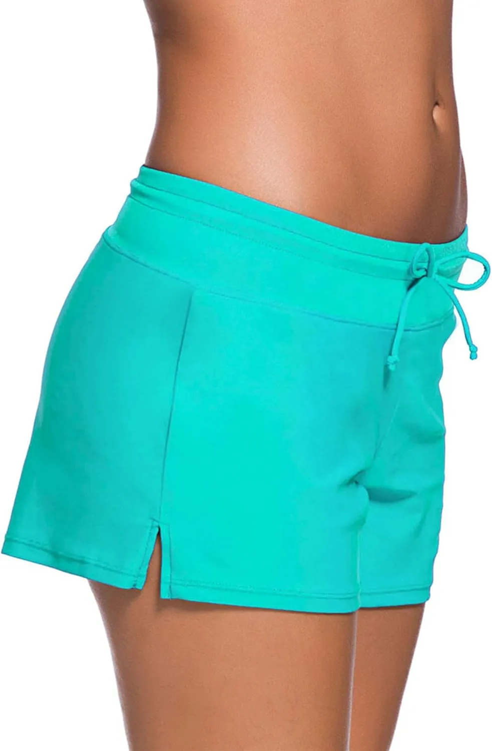 WILLBOND Women Swimsuit Shorts Tankini Swim Briefs Plus Size Bottom Boardshort Summer Swimwear Beach Trunks