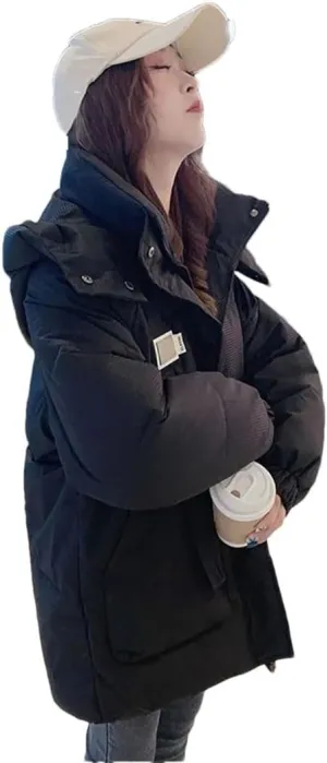 Women Bread Clothing Short Down Cotton-Padded Jacket Cotton-Padded Jacket Winter Coat Thick Jacket Warm Co