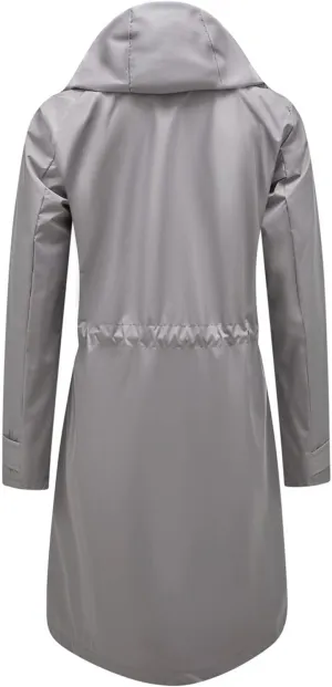 Women Light Rain Jacket Waterproof Active Outdoor Trench Raincoat With Hood Lightweight Plus Size Women Rain