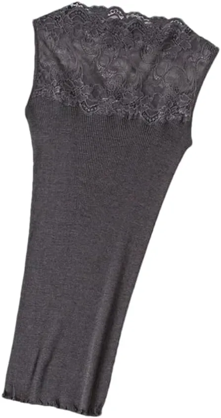 Women Silk Knitted Tank Tops Slash-Neck Sleeveless Vest Slim Stretchy Camisole