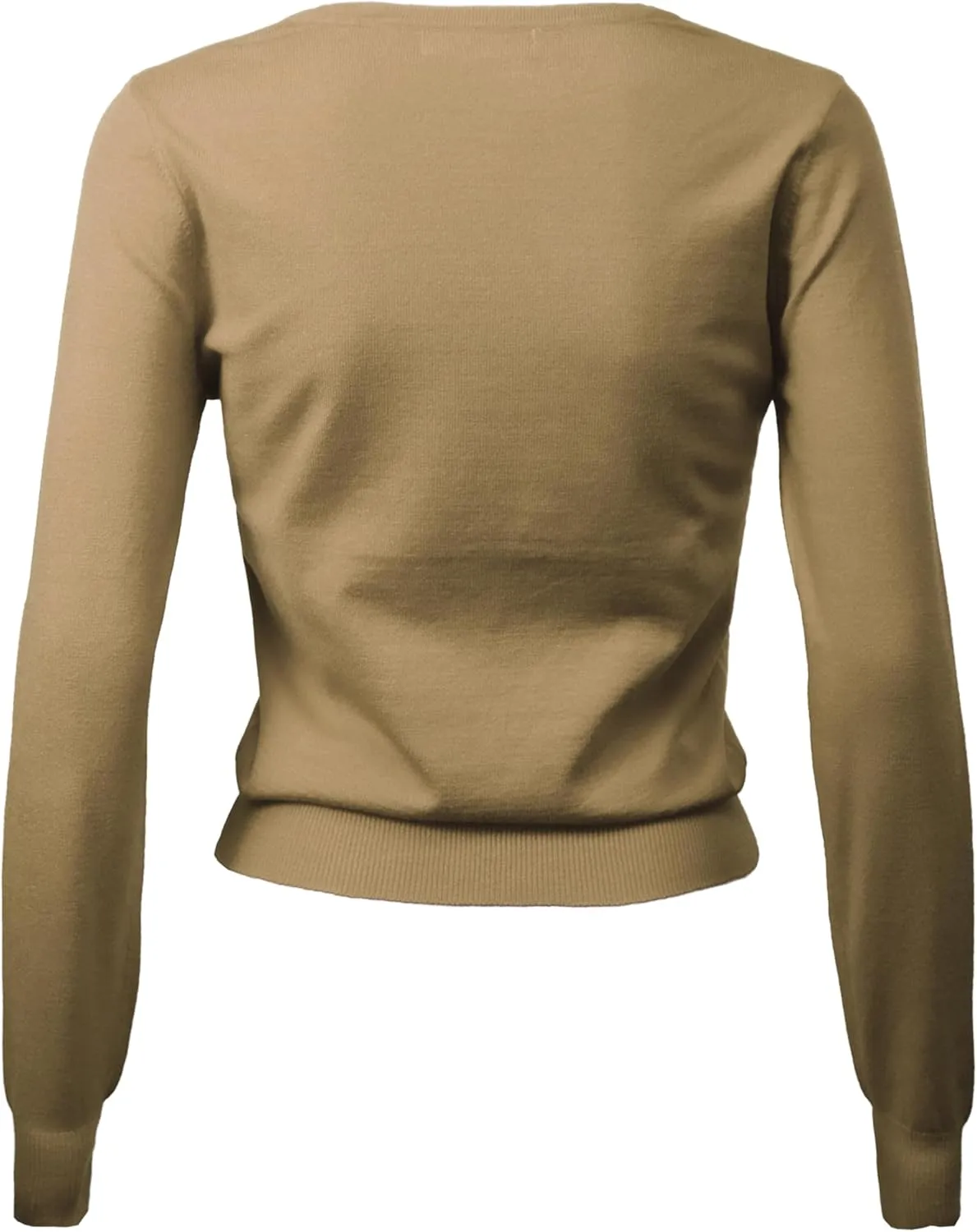 Women's Awesome 21 Women's Knit V-Neck Cardigan Basic Sweater