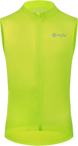 YKYWBIKE Cycling Vest for Men,Micro Softshell Windproof Bike Vest,Water Resistance Sleeveless Cycling Windbreaker