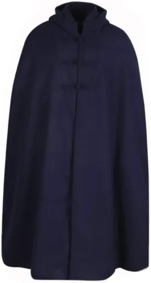 ZanYing Meditation Buddhist Thickened Hooded Cloak Monk Outfit