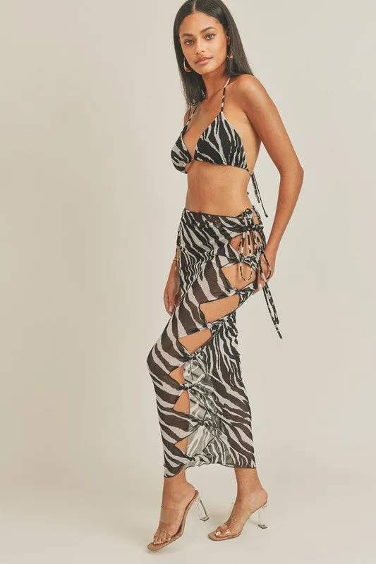 ZEBRA BIKINI SET