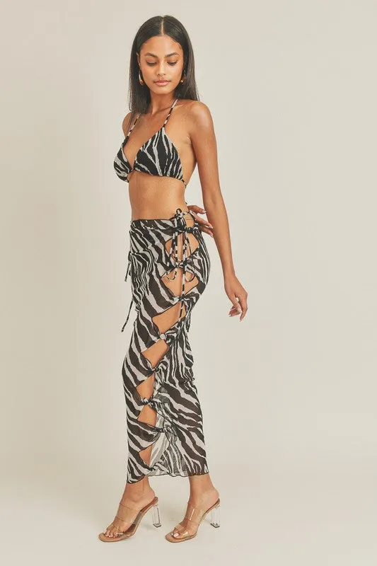 ZEBRA BIKINI SET